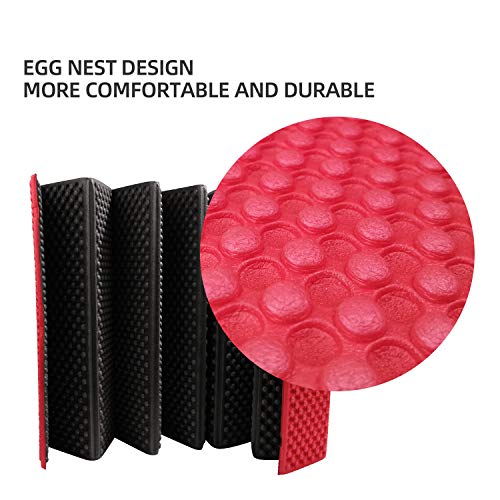 AceCamp Portable Foam Sleeping Pad, Full Length Accordion Sleeping Mat for Camping & Hiking, Lightweight, Soft & Compact Cushion for Sleeping Bag, Comfort, Tent, Rocky Terrain