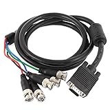 Contenido del paquete: 1 x VGA a BNC cable; Peso neto: 261g