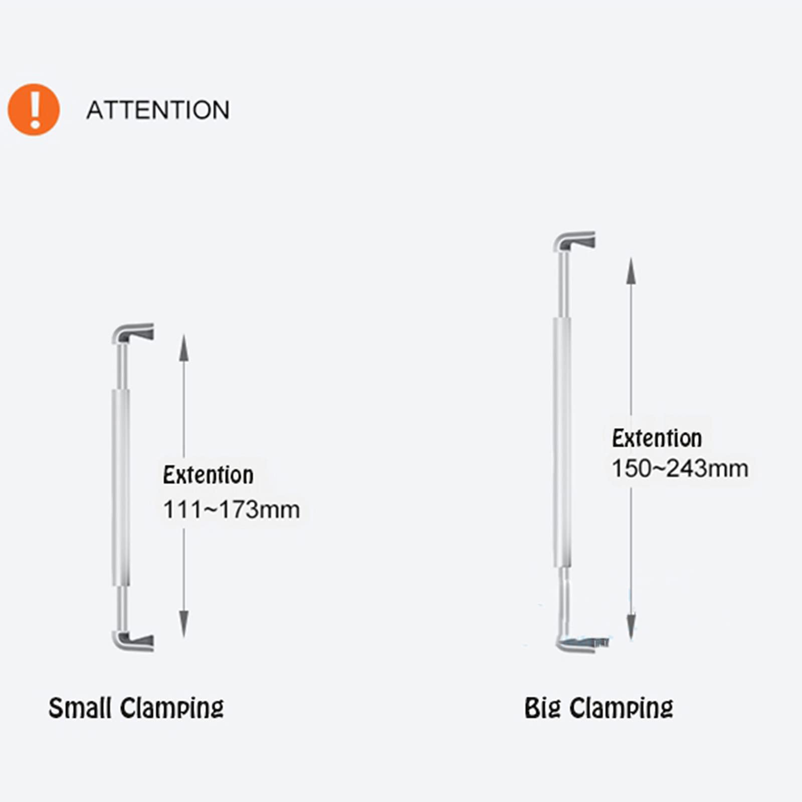 Supporto da Pavimento Multifunzione per Tablet Computer Smartphone da 4-14 Pollici Supporto per Braccio Singolo Girevole Regolabile in Altezza/inclinazione