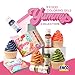 ENCO Yummy Collection 9 Food Coloring Gel Set 1.41 oz each (40 g) includes Cookie Decoration Guide