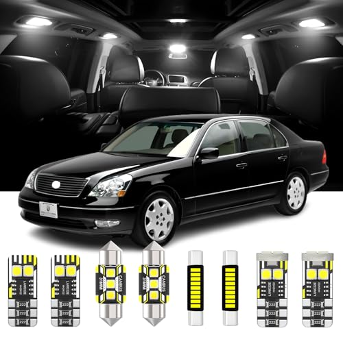 Kit LED Interior 21 Piezas para Lexus LS430 2001-2006 Blanco 6000K miniatura 1