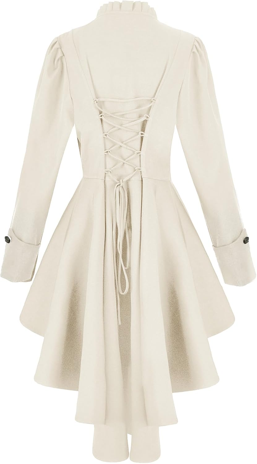 Steampunk jackets for women victorian tailcoat Pirate coat Halloween Victorian tops - Image 3