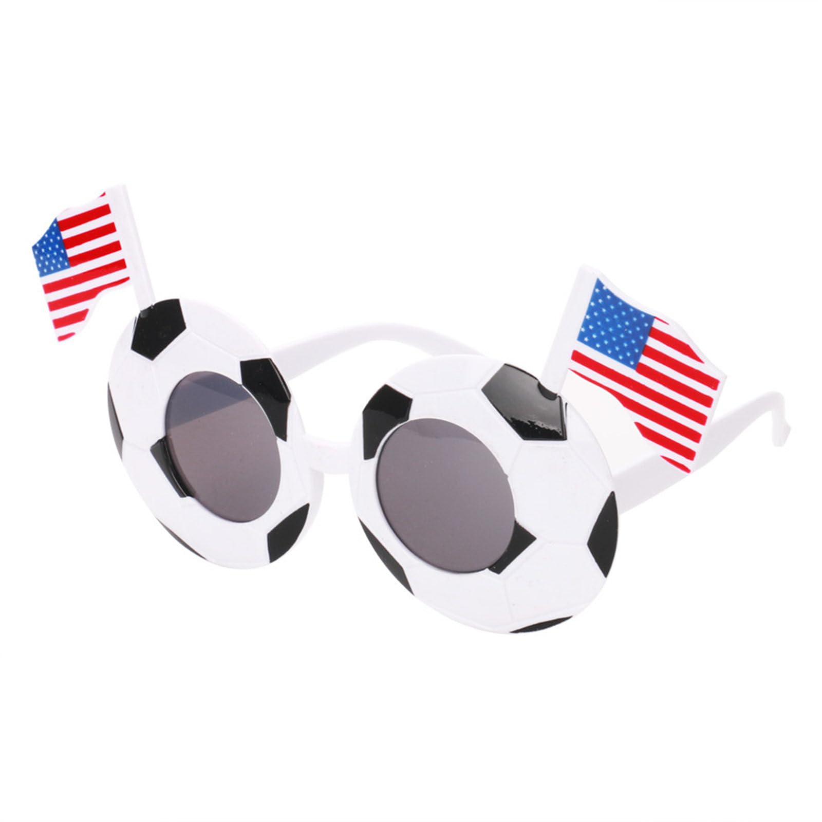 Jazuaiao Glasses for Soccer Supporters to Wear During Game Viewing and Social Activity Strong Festival Accessory Sports Event Accessories