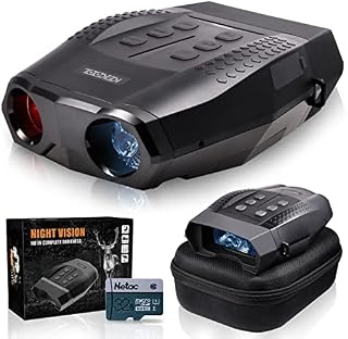 KEKOOL Night Vision Binoculars, Super Long Range FHD Digital Binoculars, True Auto IR, 1900ft Viewing Range in 100% Darkness, 1080P Videos, Night Vision Goggles for Hunting and Military Security