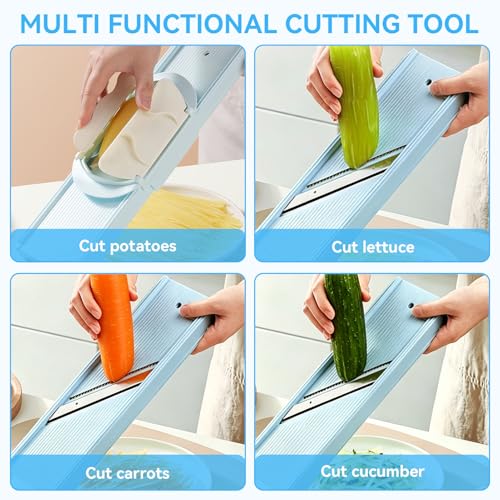 Herramienta para cortar y rallar papas y verduras miniatura 4
