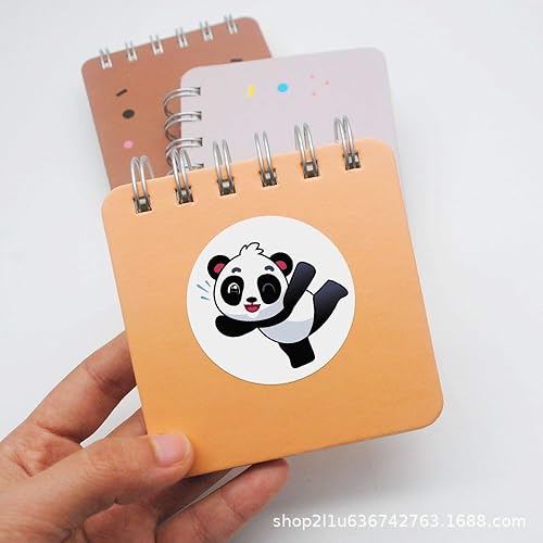 Miniatura 4 de 500 calcomanías de dibujos animados de tren pequeño para niños y adolescentes, etiquetas de sello redondo, diferentes calcomanías de tren de dibujos