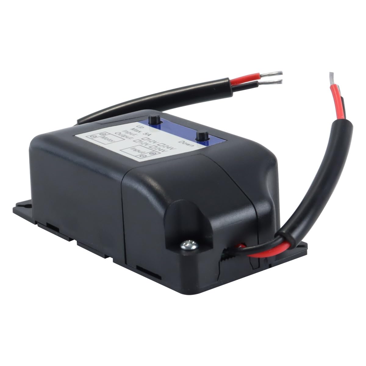 Contrôleur spécial pour actionneur électrique. Télécommande sans fil dédiée. Configuration possible en mode montée/descente (12 V/24 V).