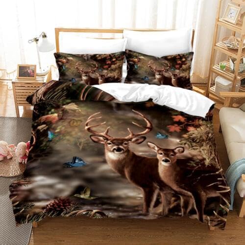 Housse de couette 220x240 marron chocolat : idée décoration anniversaire originale