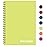 Fitness Logbook (Lime) - A5 Undated Workout Journal For Men & Women - Plastic Cover & Thick Paper - Planner Log Book To Track Weight Loss, Muscle Gain, Gym Exercise, Bodybuilding Progress