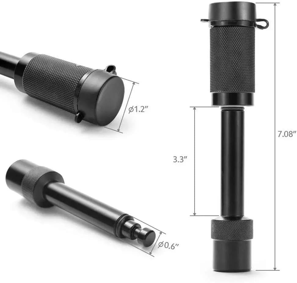 SELCAR 5/8" RV Trailer Hitch Pin Lock MIC-HL-227C for 2"x2" Towing Receivers Tube with 2 Keys