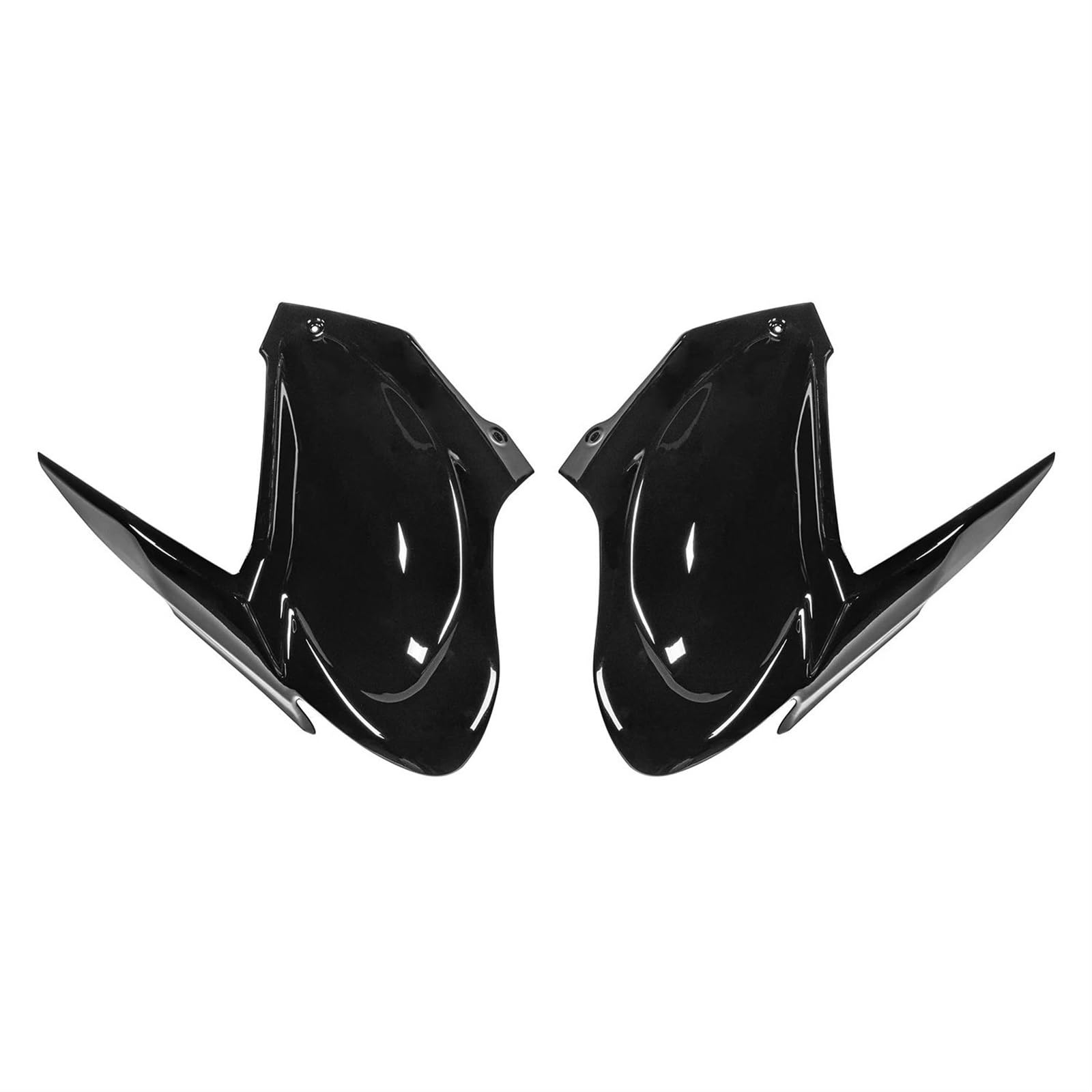 Carcasa Protectora Tanque para Kawasaki para Z900 2017-2019 Cubierta Embellecedora Lateral Carenado Protector Tanque Panel Frontal Lateral Carcasa Decorar(Negro)