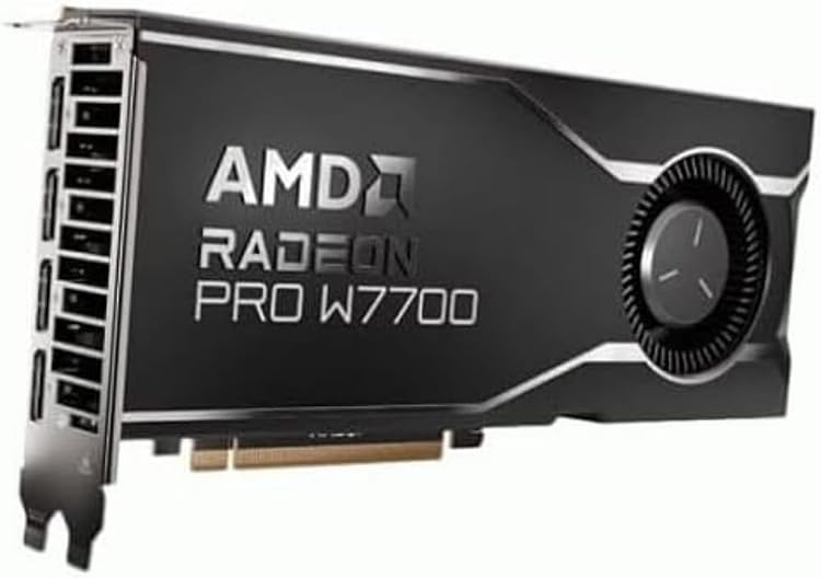 AMD Radeon PRO W7700 16GB RDNA 3 Graphics Card with 4x DisplayPort 2.1