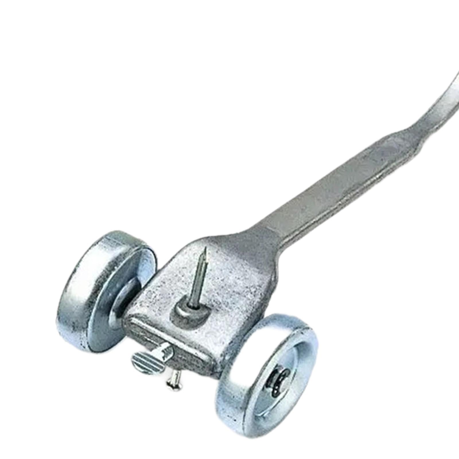 LOVIVER Outil de Maçonnerie pour Joint de Carrelage, Râteau à Roulettes, Finition Pratique pour Joints de Carrelage, 22,65 Cm