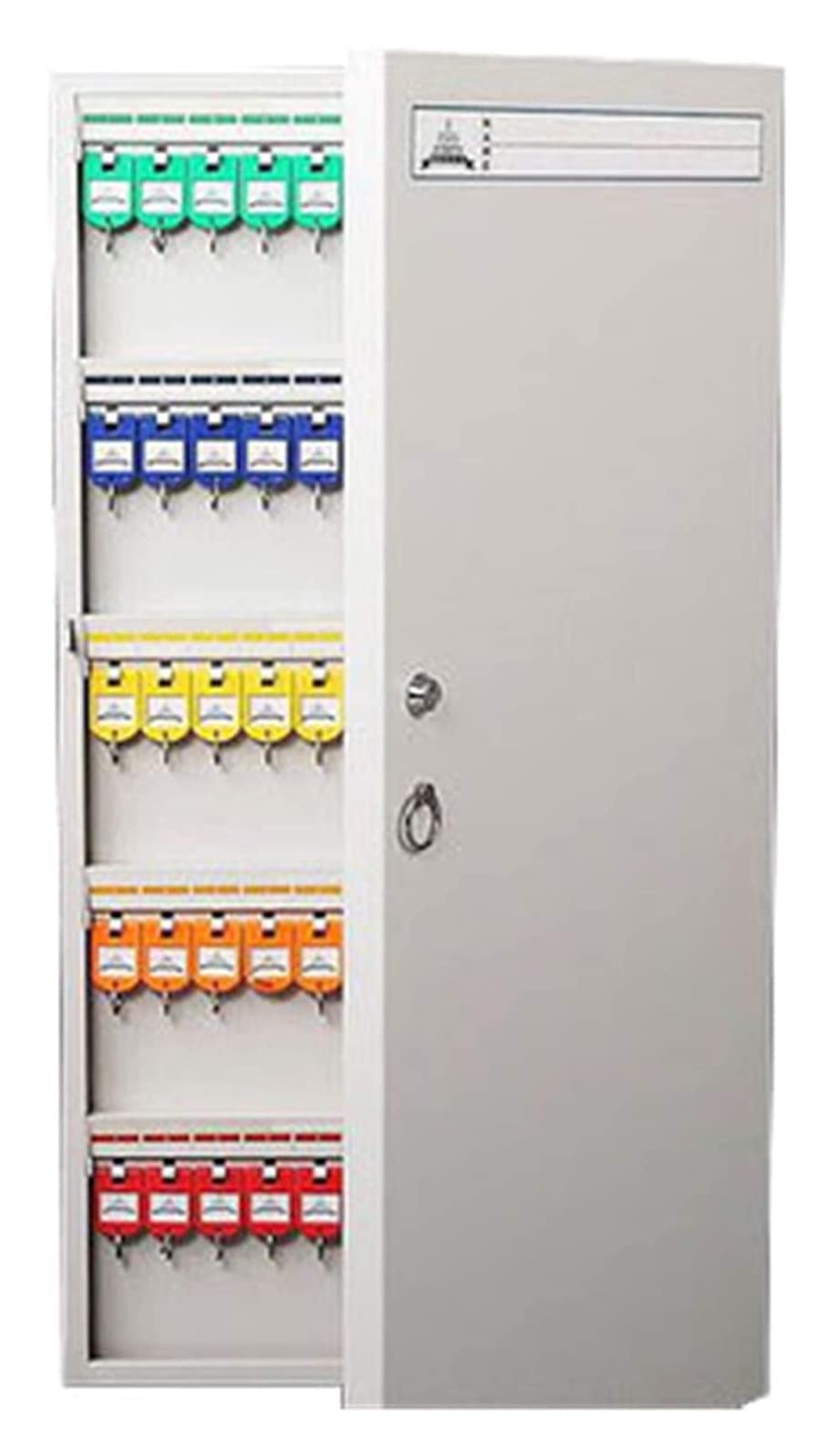 Armoire à clés murale à combinaison pour 150 clés en acier