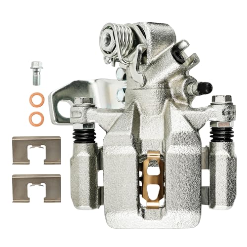 Image of PHILTOP Rear Right Brake Caliper 19-B3298 Compatible with 2006-2015 Honda Civic, 2013-2018 Acura ILX