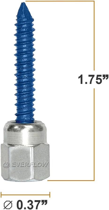 Everflow Sammys 8059957-100 CST 20 3/8" Screw, Pack of 100, Zinc, 100 Piece