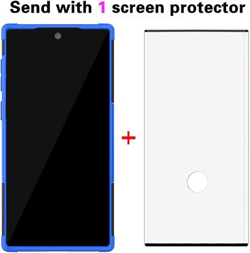 Miniatura 3 de Asuwish Funda de teléfono para Samsung Galaxy Note 10 5G con protector de pantalla de vidrio templado y soporte delgado, híbrida, resistente, funda