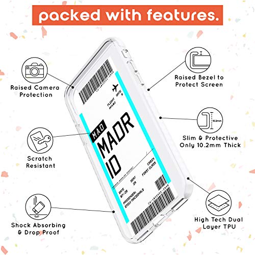 Biglietto d'imbarco personalizzato: custodia per