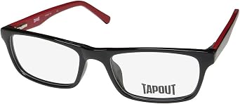 TAPOUT Tap838 Eyeglass Frame/Glasses Rectangular Shape Lenses Eyewear For Men Durable & Elegant
