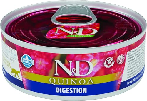 Farmina N&D Quinoa Cordero Comida Húmeda para Gatos Sensibles Estómago - 80g