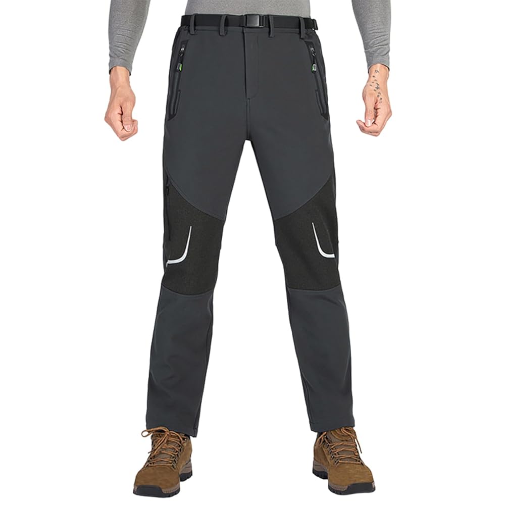 Abbigliamento Pantaloni Modulabili Trekking Uomo Pantaloni Trekking Uomo  Impermeabili YOSUWOAI Pantaloni Da