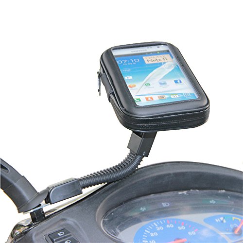 For Apple Iphone X Xs Max Xr/8 Plus/7 Plus/6S Plus Universal Motorcyle Scooter Electric Car Rearview Mirror Mount Holder Stand Bag Phone Gps Cycling, With Waterproof Touch Screen Phone Case #TOP10