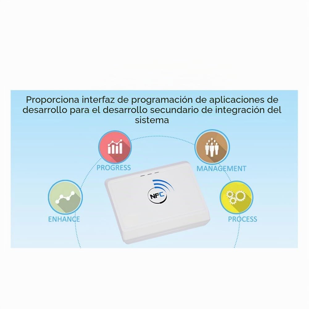 Lector de Tarjetas RFID Inalámbrico con Bluetooth y Bluetooth para Android, NFC, Sin Contacto, 13,56 MHz (ACR1311)