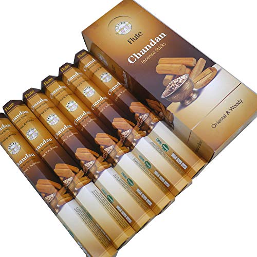 FLUTE(�t���[�g) �`�����_���� �X�e�B�b�N CHANDAN 6���Z�b�g