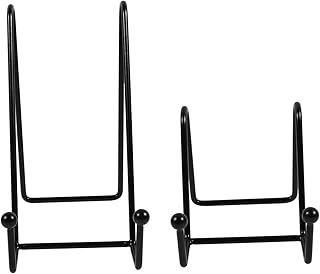 Alipis Suporte De Exibição Suporte De Foto Suporte De Clipe De Mesa Cavalete Suporte De Prato 2 Pçs Suporte De Cavalete De Metal Suporte De Exibição De Cavalete Suporte De Prato De Arame