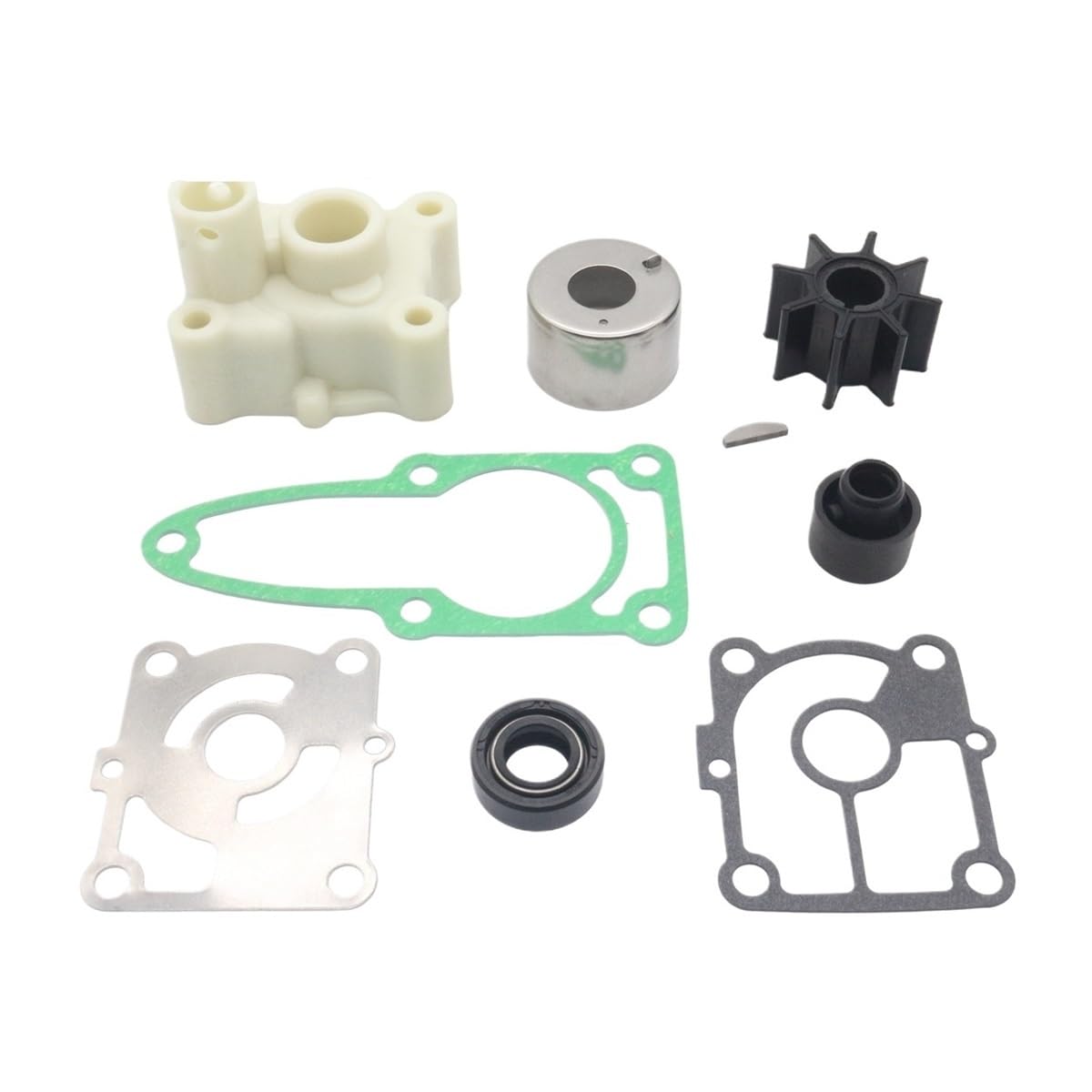 Kit pompe à eau hors-bord 15 CV avec turbine haute performance anti-surchauffe