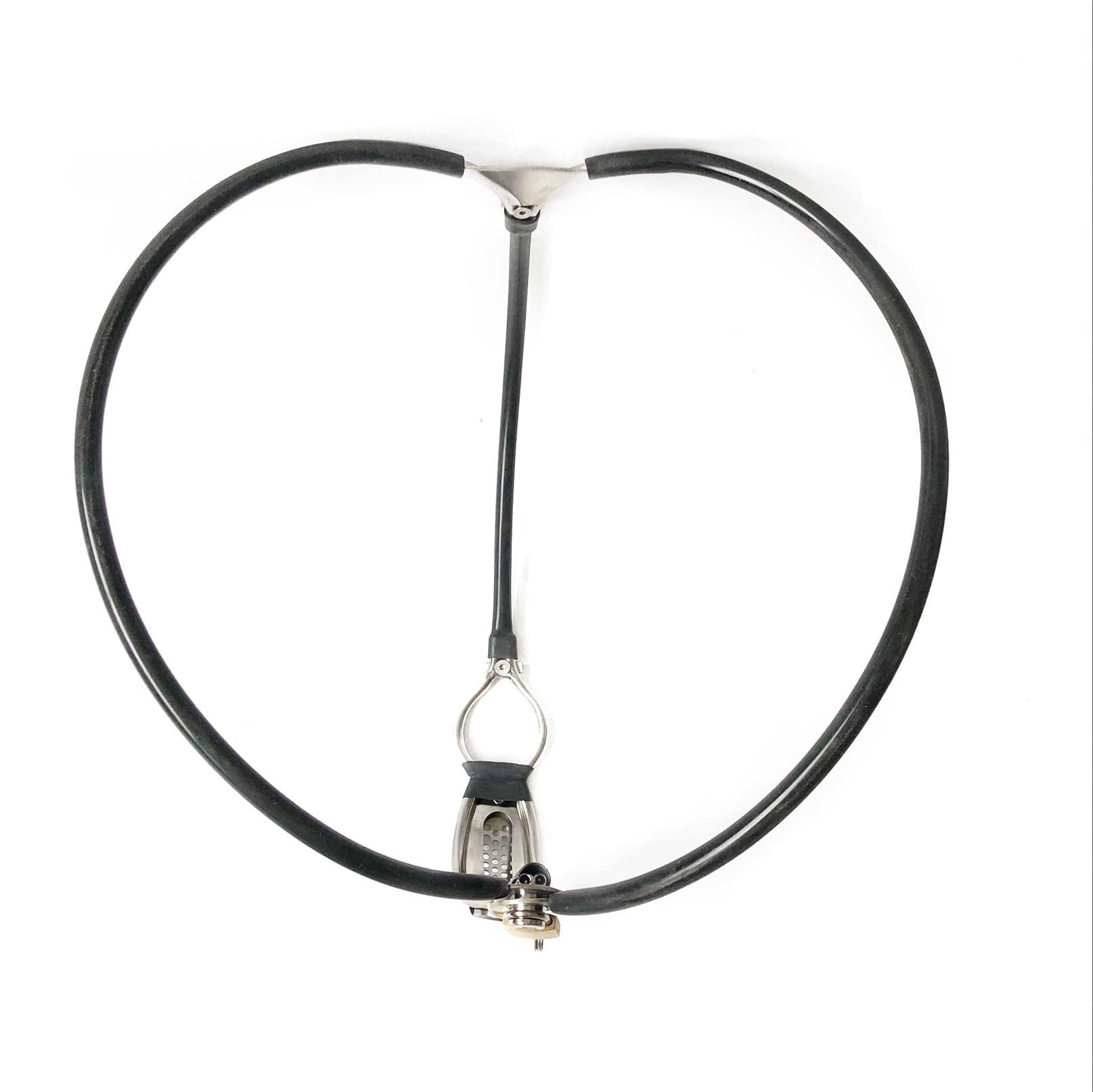 Ceinture de chasteté SM en acier inoxydable type Y avec trou de défécation, cage pour intimité féminine
