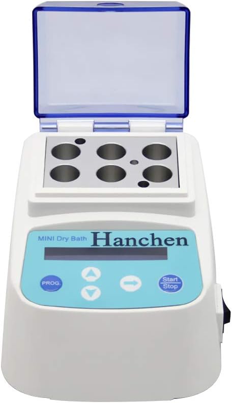 Hanchen Fan Cooling Laboratory Mini Dry Bath Incubator MINIB-100F RT~100 ºC Degree Cooling with Fan
