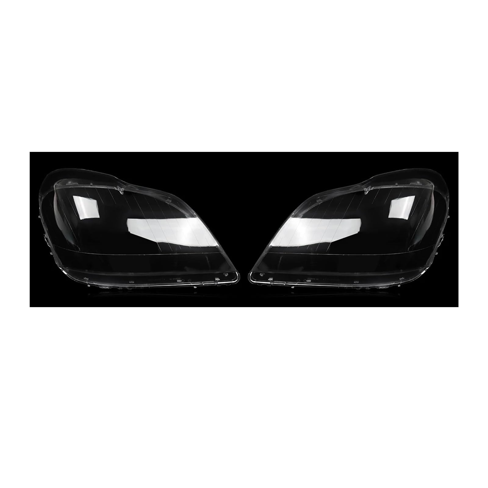 Windzerdong For Mercedess-Benzs GL-Class X164 2007-2012 Headlight Lens Cover Headlamp