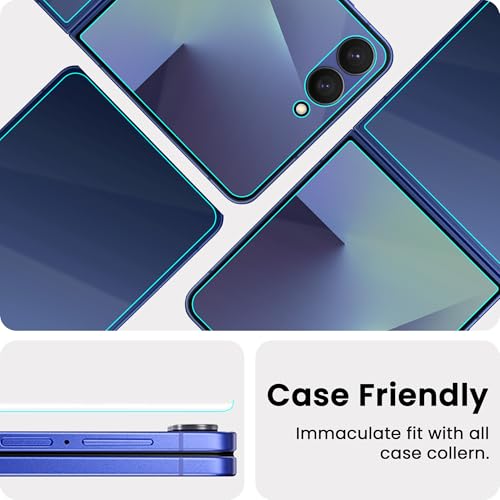 Image of ArmourPro Back Screen Protector for Samsung Galaxy Z Flip 7, Premium Ultra Thin TPU Back Membrane Guard, Bubble-Free, Edge to Edge Coverage, Fingerprint Friendly | Crystal Clear, 1 Pack