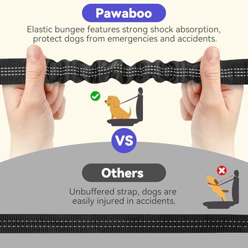 Pawaboo Dual Dog Car Harness