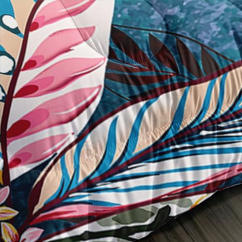 Image of AILONEN Beautiful Sea Turtle Comforter Set Full Size, Ocean Theme Bedding Set for Kids Girls,Aquamarine Blue Duvet Set for All Season,(1 Comforter 2 Pillowcases 3 Piece)