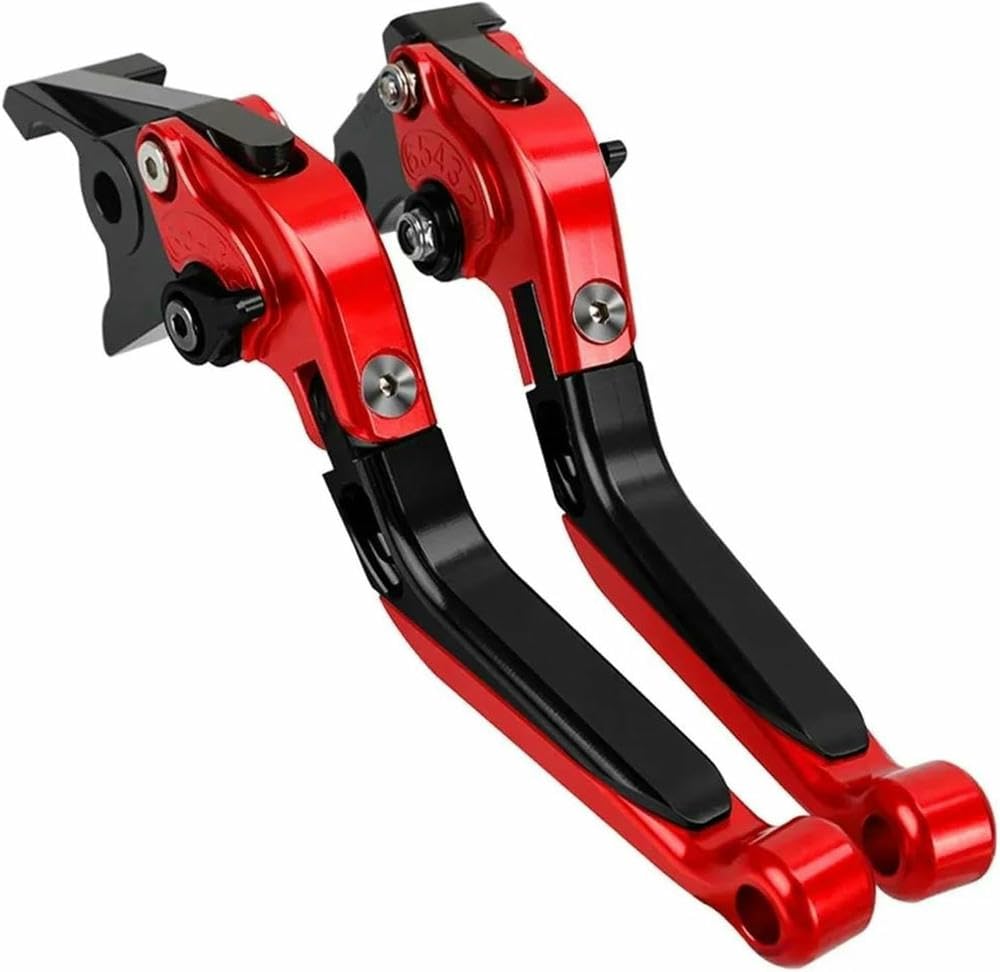 NIUUINMT Leve Freno e Frizione estensibili, Pieghevoli e Regolabili per Suzuki GSX-R 600 1997-2003 GSX-R 750 1996-2003 GSX-R 1000 2001-2004 Ricambi per Freno e Frizione per Moto