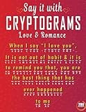 Cryptograms Puzzle Books for Adults: Large Print Cryptoquote Book with Love and Romance Quotes |...
