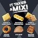 Chex Mix Bold Garlic and Herb Snack Mix, Family Size, Snacks, 13.5 oz