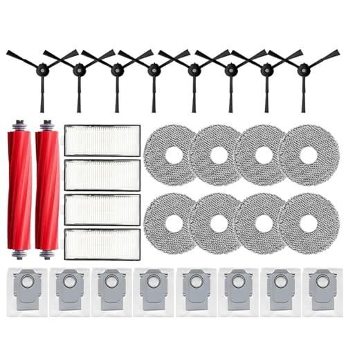 互換性がありますロボロック Qrevoシリーズロボット掃除機対応 5-in-1メンテナンスキット(Lavender)