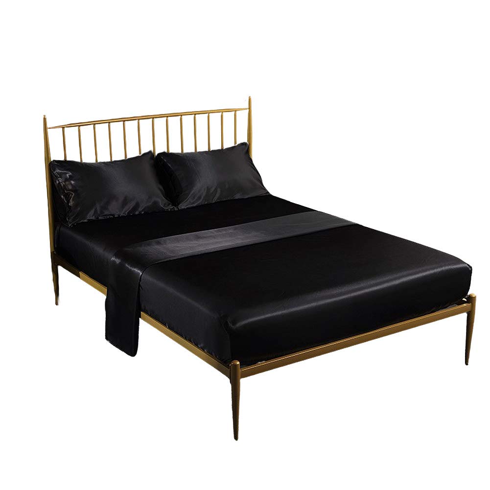 Parure de lit en satin de soie de luxe le cadeau idéal pour un emménagement ou un anniversaire