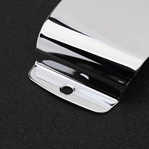 Zilveren Gitaar Bridge & Pickup Plaat Beschermhoes Set met Schroeffittingen Fit voor PB Bass Verchroomd - Image 7