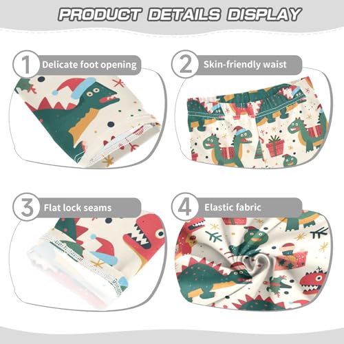 Plaid Buffalo Vintage Kids Girl's Legging Soft High Waisted Workout Pants Gym3