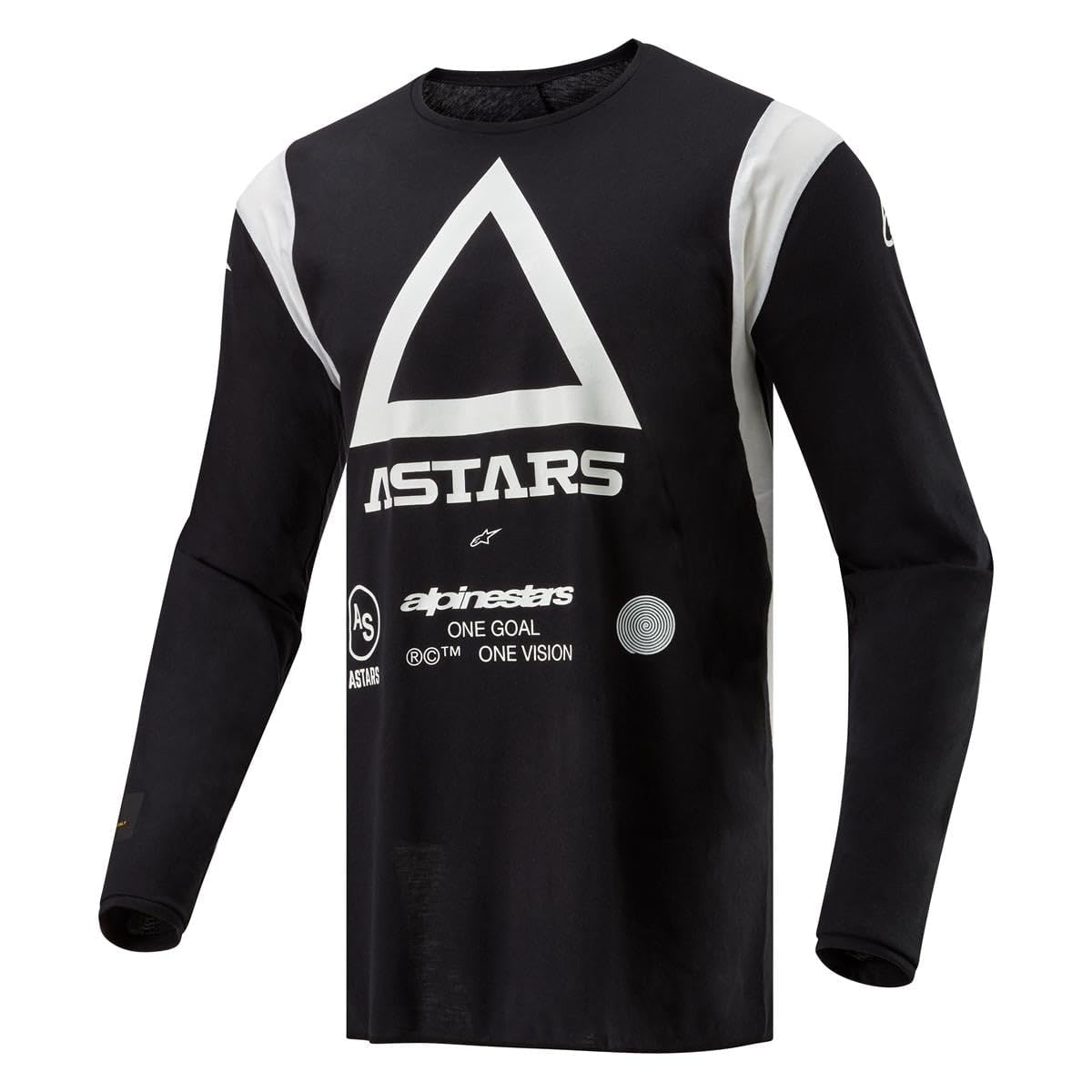 Alpinestars Techdura Maglia Motocross, nero, M