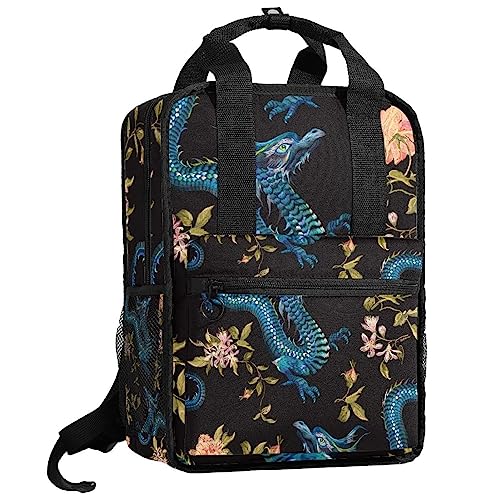 Cartable pour filles et garçons 35.5x26x12 cm à bretelles réglables anti-fatigue