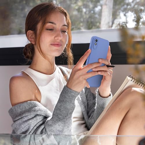 Image of A rtistque Back Cover Case for Redmi 9A / 9A Sport / 9I / 9I Sport 4G | Premium Blue Matte Cover | Camera Protection | Shockproof TPU | Slim Stylish Design | Redmi 9A Back Cover