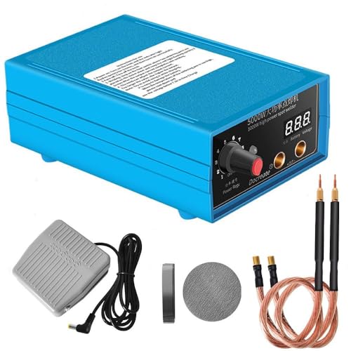 Image of Battery Spot Welder 5000W, Portable Welder Machine for 18650 Battery Pack, Handheld Spot Welding Machine