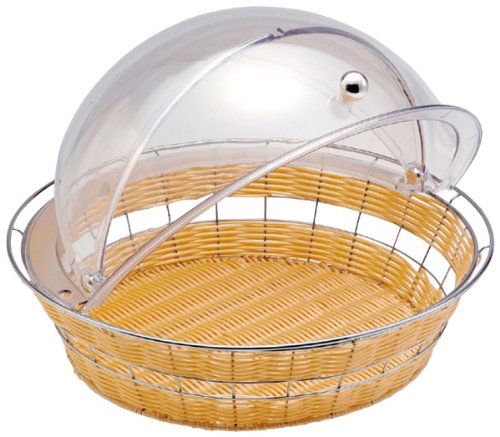 Amazon.co.jp: 丸型 カバー付 バスケット S 40152 : ホーム＆キッチン