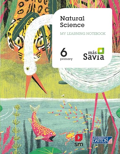 Portada de Natural Science. 6 Primary. My Learning Notebook. Más Savia