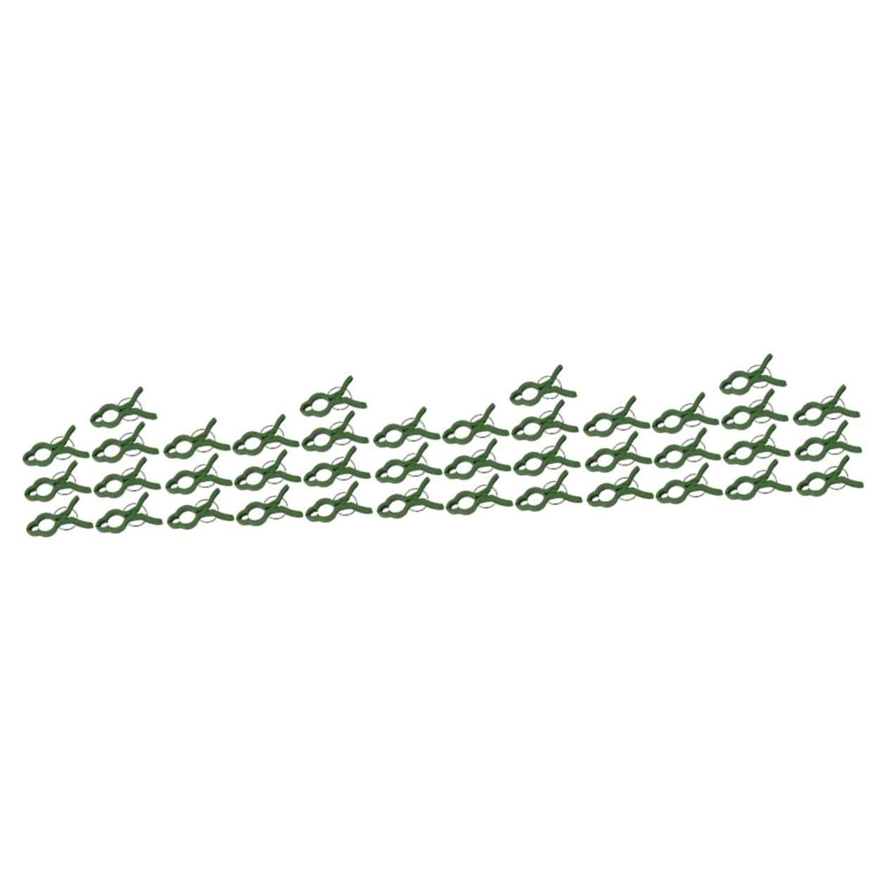 BESTonZON 4 Set Clip Fissaggio Piante Clip Plastiche per Giardinaggio E Accessori Pratici per Piante Rampicanti 10 Pezzi*4